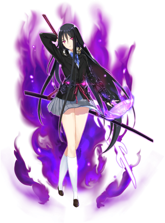 超昂系列 (AliceSoft)、超昂大战 Escalation Heroines、雾崎阳明 1名女孩 举手 铠甲 气场 黑发