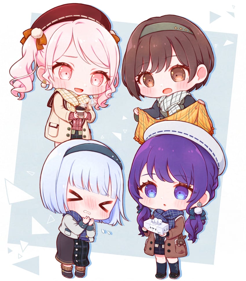 世界计划、VOCALOID、晓山瑞希 1个其他角色 25点，在Nightcord。 (世界计划) 3人女子 闭眼挤眼 替换服装