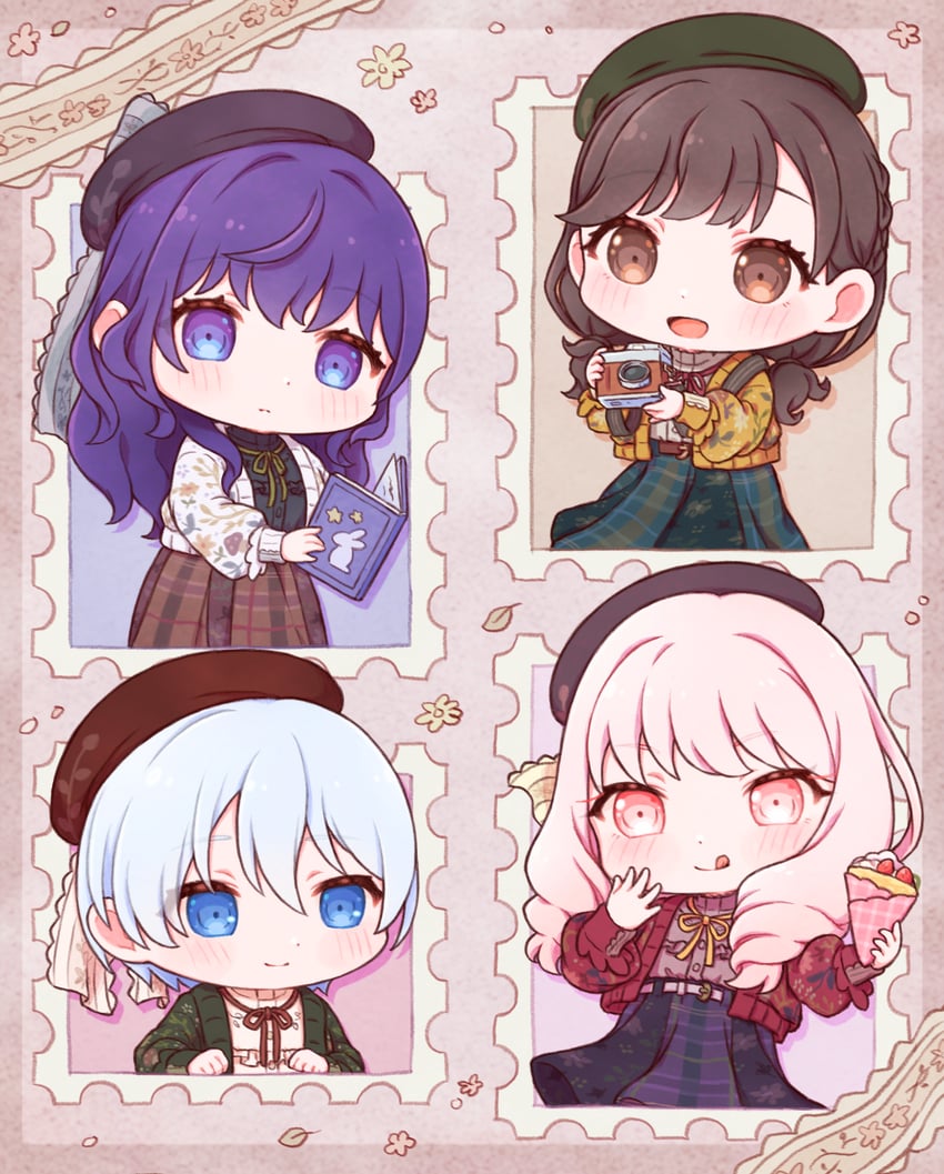 世界计划、晓山瑞希、朝比奈真冬 1个其他角色 25点，在Nightcord。 (世界计划) 3人女子 :D :q
