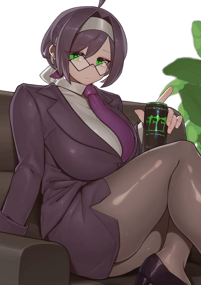 原创 1名女孩 :i (表情) 呆毛 手臂支撑 黑鞋