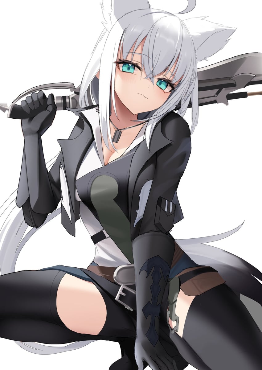 最终幻想、最终幻想8、Hololive 1名女孩 呆毛 替换服装 兽耳毛 兽耳