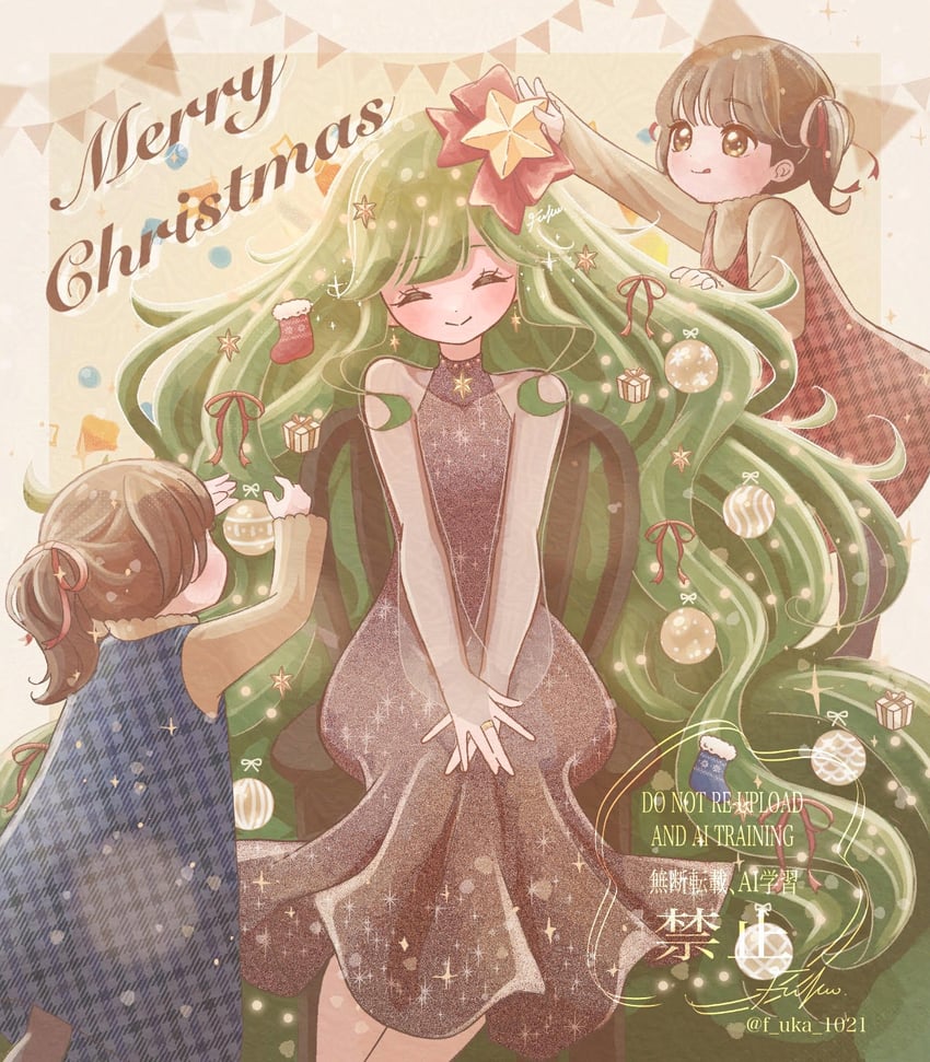 原创 3人女子 :> :q 微笑 荒谬的长发