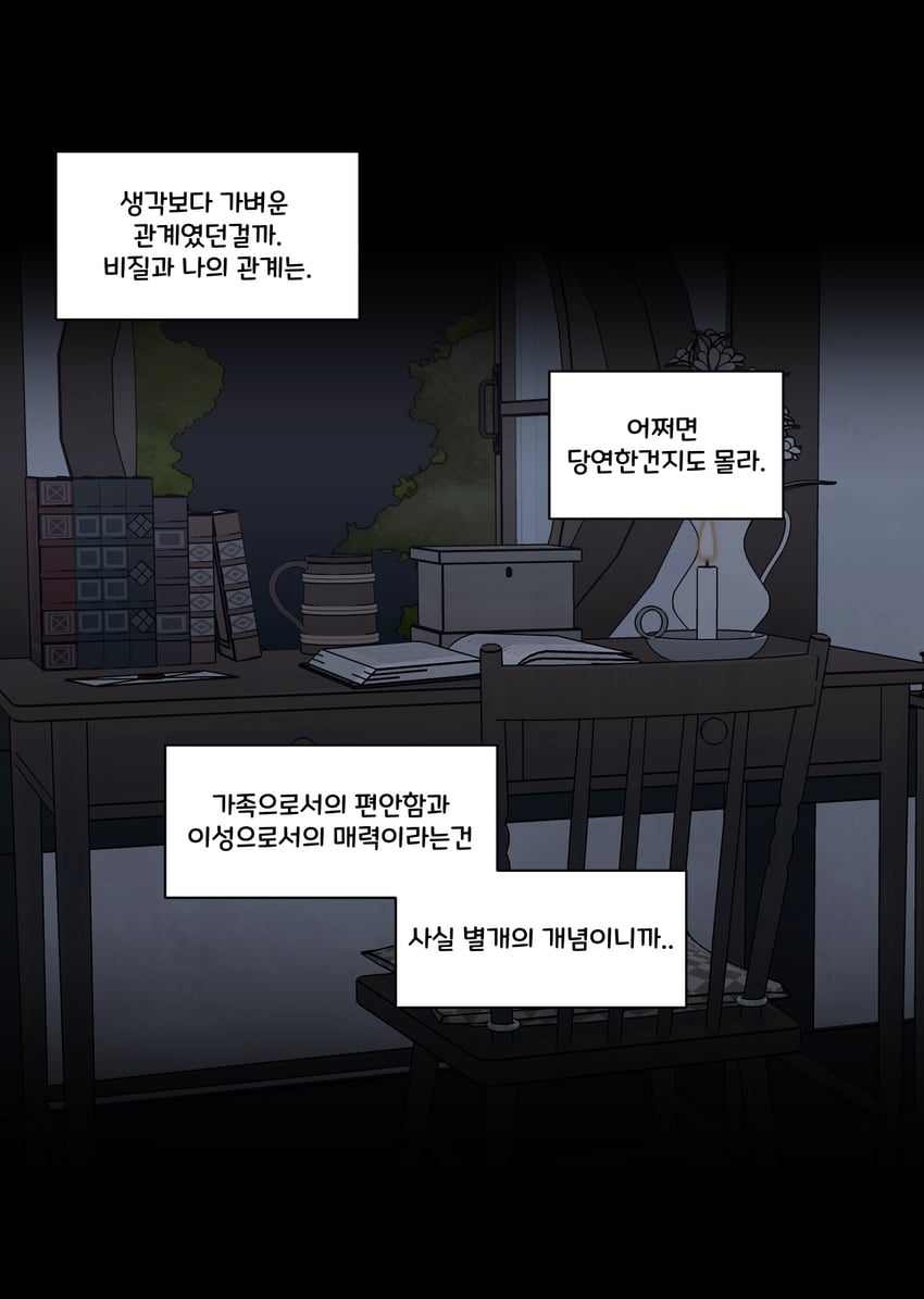 原创 书 蜡烛 椅子 漫画 书桌