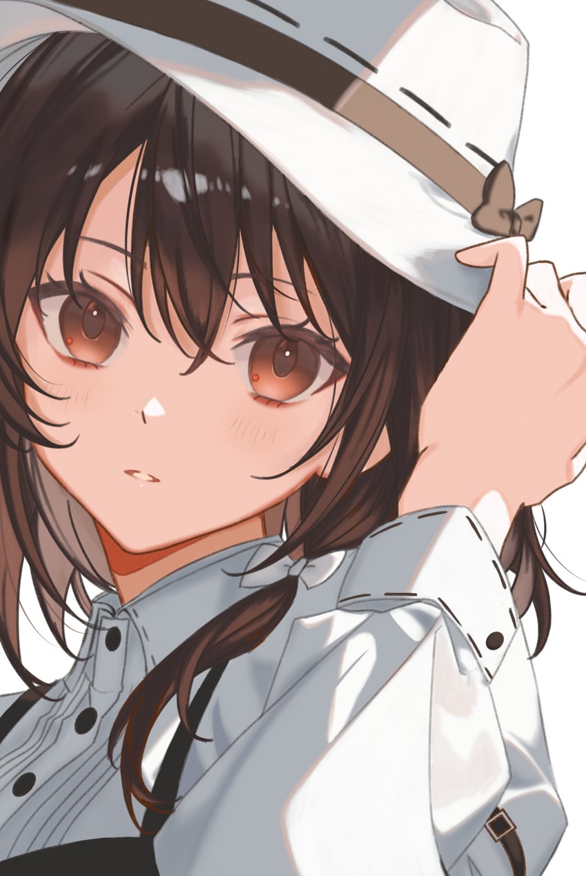 东方Project、宇佐见莲子 1名女孩 改装服装 黑色连衣裙 脸红 蝴蝶结