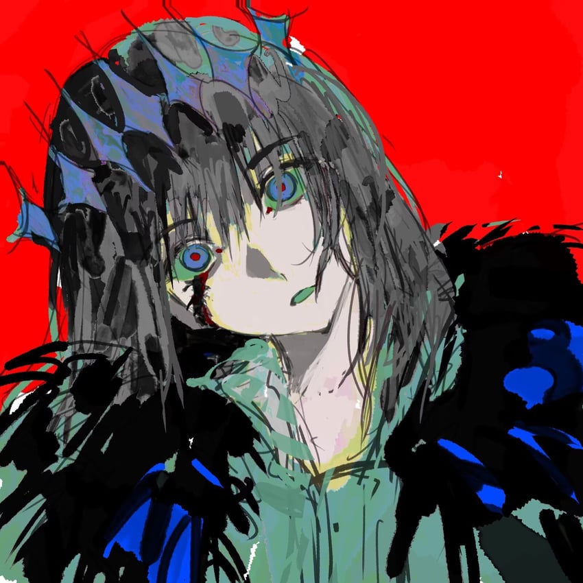 Fate/Grand Order、Fate系列、奥伯龙 (Fate) 1名男孩 蓝眼 皇冠 菱形发带 毛边