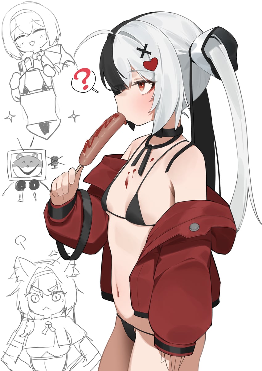 从虚无到永恒、女性超能力者 零 (圣洁之歌)、拉克莉莫莎 (圣洁之歌) 1个其他角色 3人女子 问号 呆毛 腰带
