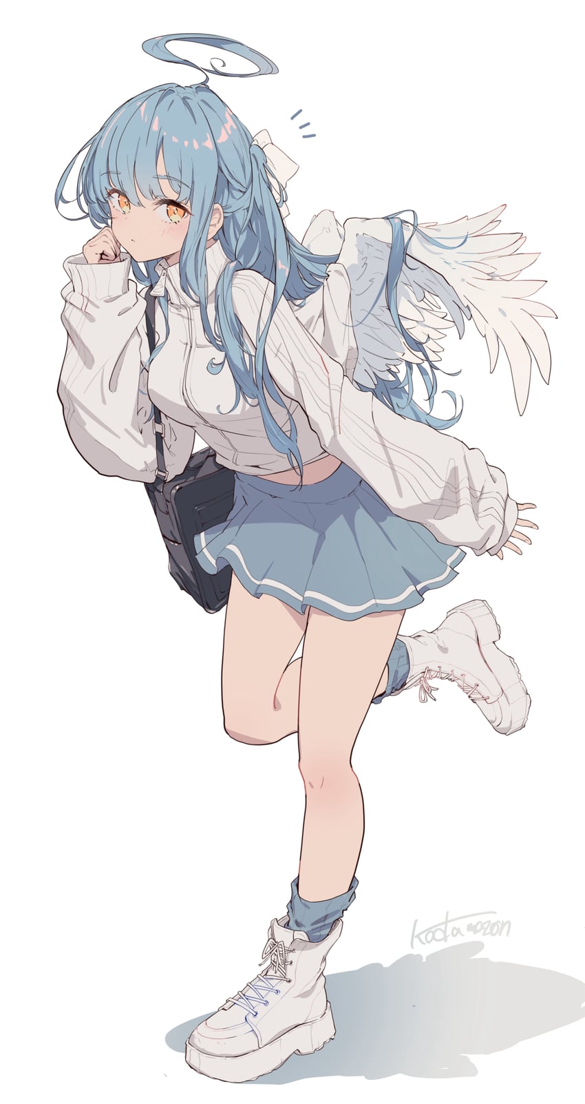 原创 1名女孩 天使 天使翅膀 作者名 包