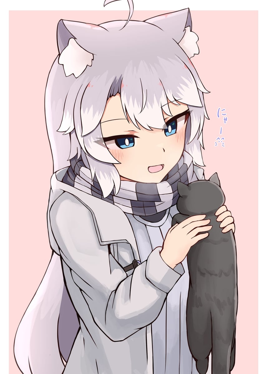 原创 1名女孩 :D 呆毛 动物 兽耳毛