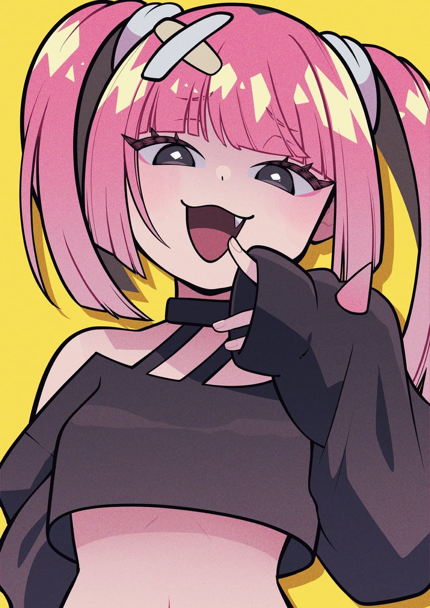 宝可梦、精灵宝可梦 (动画)、宝可梦：地平线 1名女孩 创可贴 创可贴发饰 黑瞳 黑发