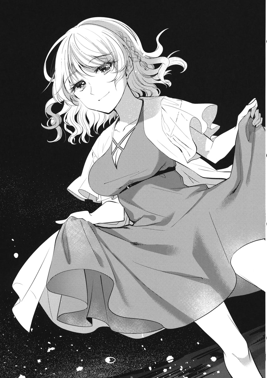 东方Project、玛艾露贝莉·赫恩 1名女孩 辫子 乳房 外套 漫画