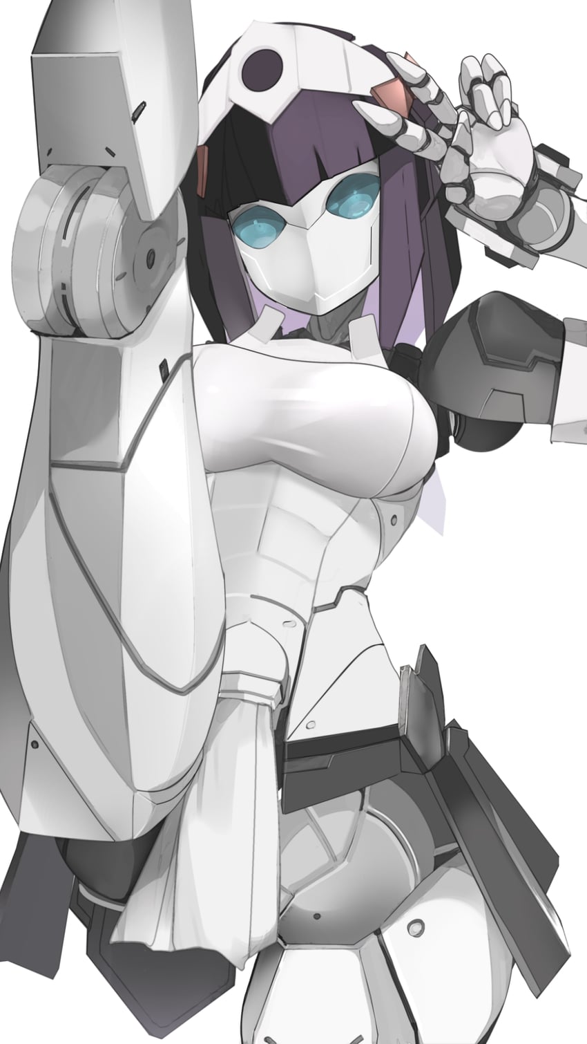 寿屋、megalomaria unlimited universe、novice (megalomaria) 1名女孩 蓝眼 乳房 有色皮肤 高踢腿