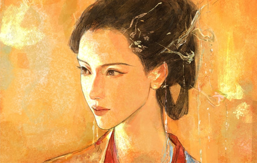 原创 1名女孩 2024年 黑瞳 黑发 闭嘴