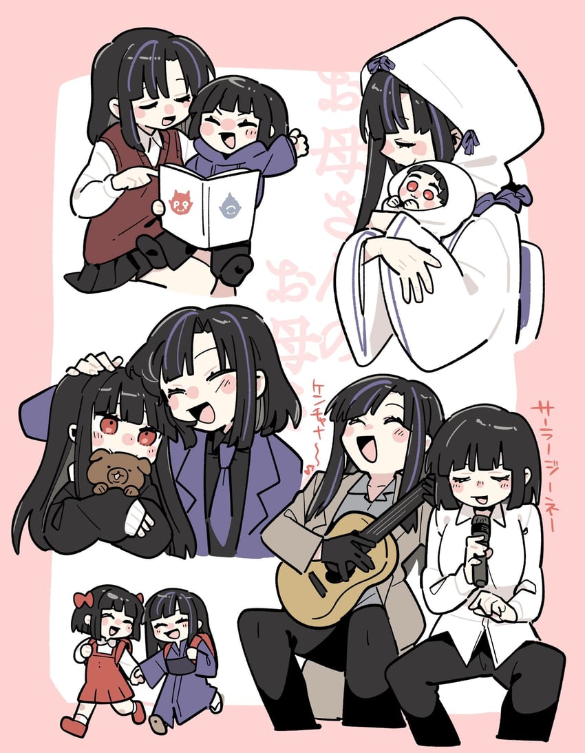 边狱公司、Project Moon、阿赖耶 (Project Moon) 2名女孩 幼化 年龄增长 婴儿 背包