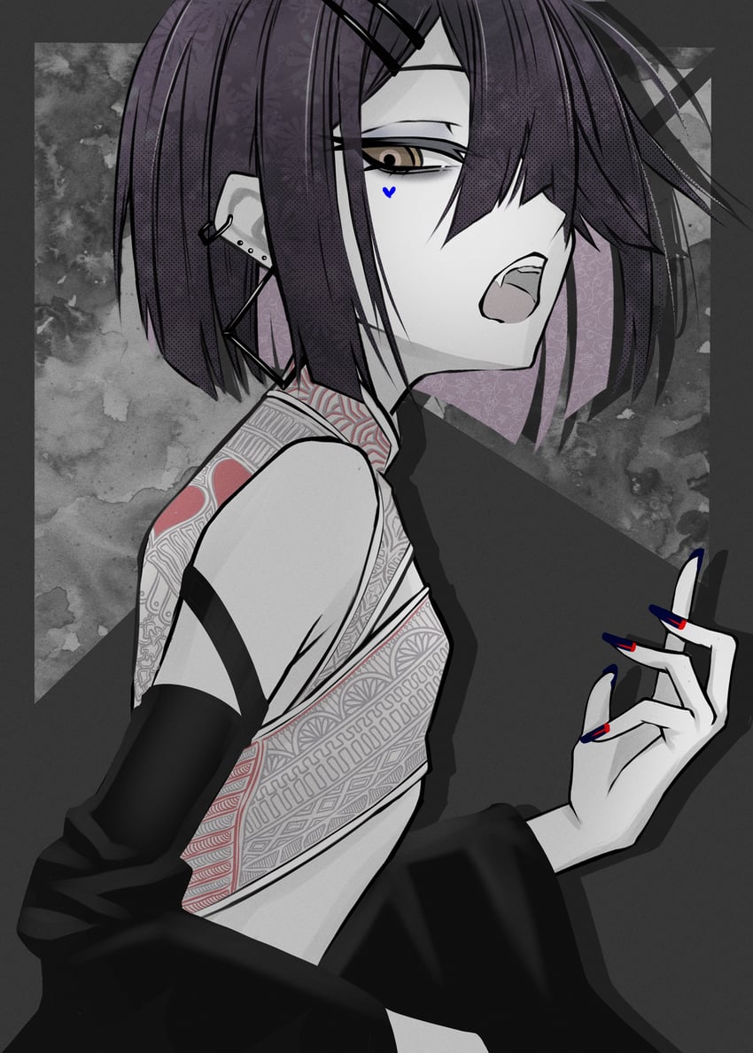 Fate/Grand Order、Fate系列、徐福（Fate） 1名女孩 露肩 乳房 棕眼睛 露肩袖