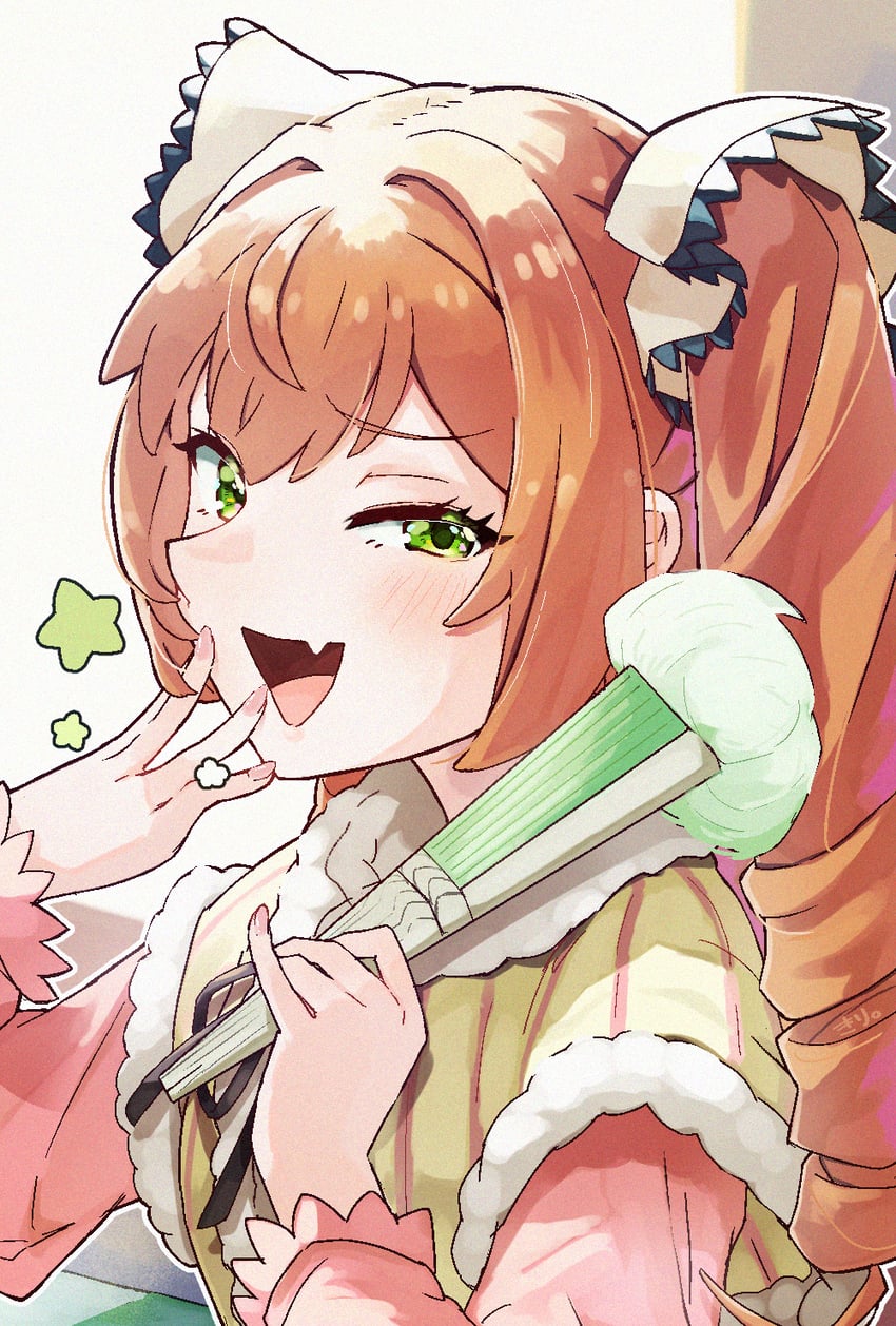 沉默魔女、伊莎贝尔·诺顿 1名女孩 :D 脸红 双分刘海 钻头发