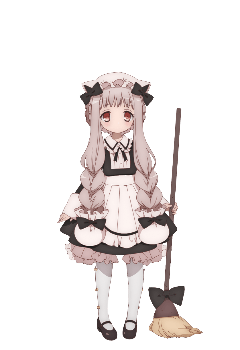 魔法少女育成计划、魔法少女育成计划 restart、诺可酱 1名女孩 围裙 黑色蝴蝶结 金发 蝴蝶结
