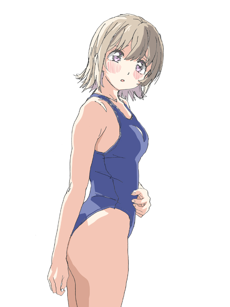 神稻牡丹：醉态如百合之花、砺波伊吹 1名女孩 脸红 乳房 棕发 高衩