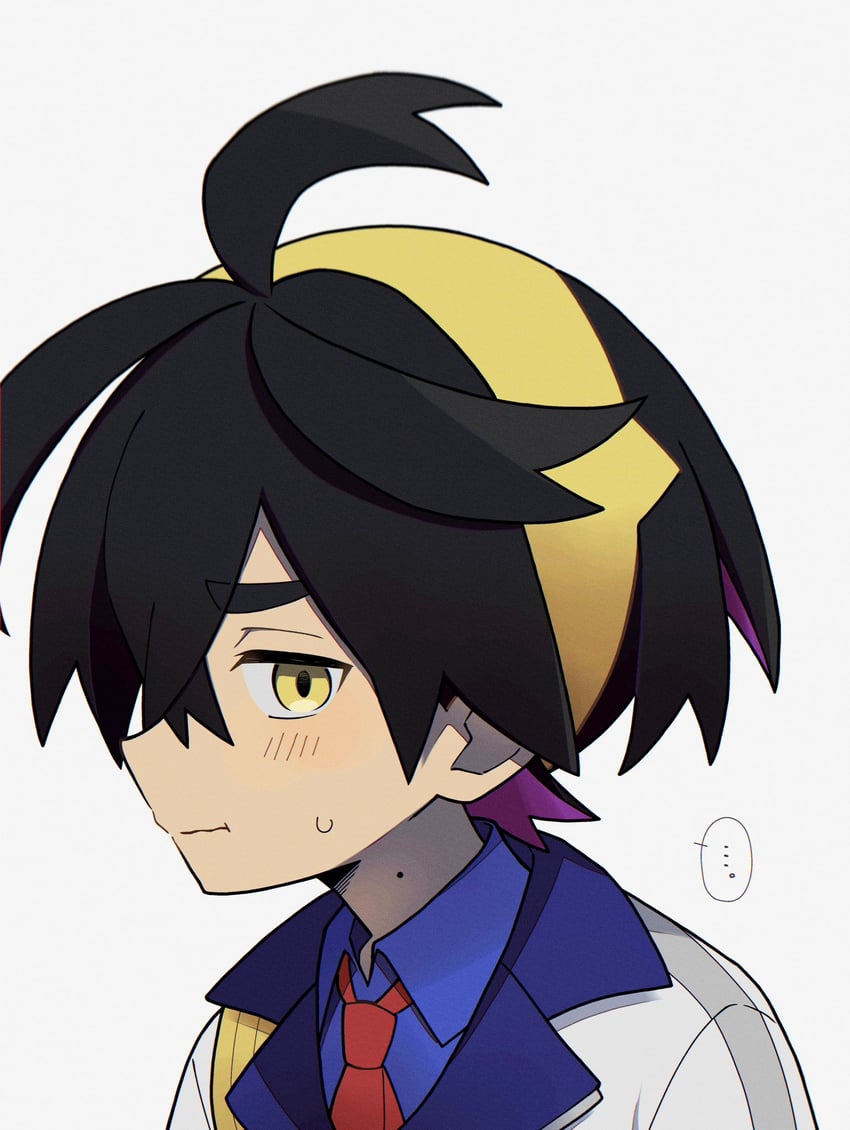 宝可梦、宝可梦 朱/紫、紫檀 (精灵宝可梦) ... 1名男孩 :t 蓝色衬衫 闭嘴