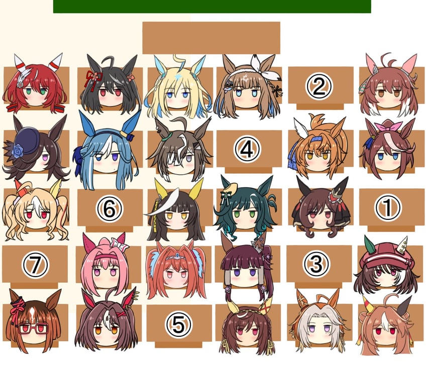 赛马娘、悦泽之韵 (赛马娘)、杏目 (赛马娘) 6个以上女孩 呆毛 兽耳 圆顶硬礼帽 耳罩
