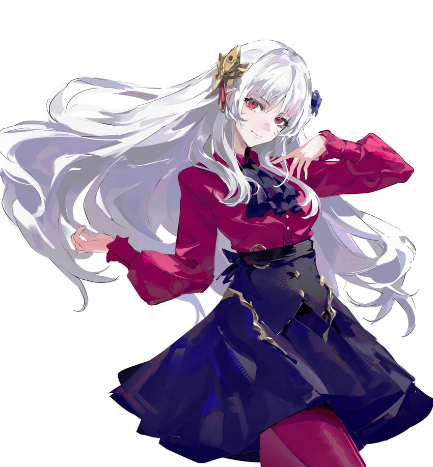 Fate/strange Fake、Fate系列、伊什塔尔 (Fate) 1名女孩 替换腿部穿着 阿斯科特领巾 腰带 黑色细领带