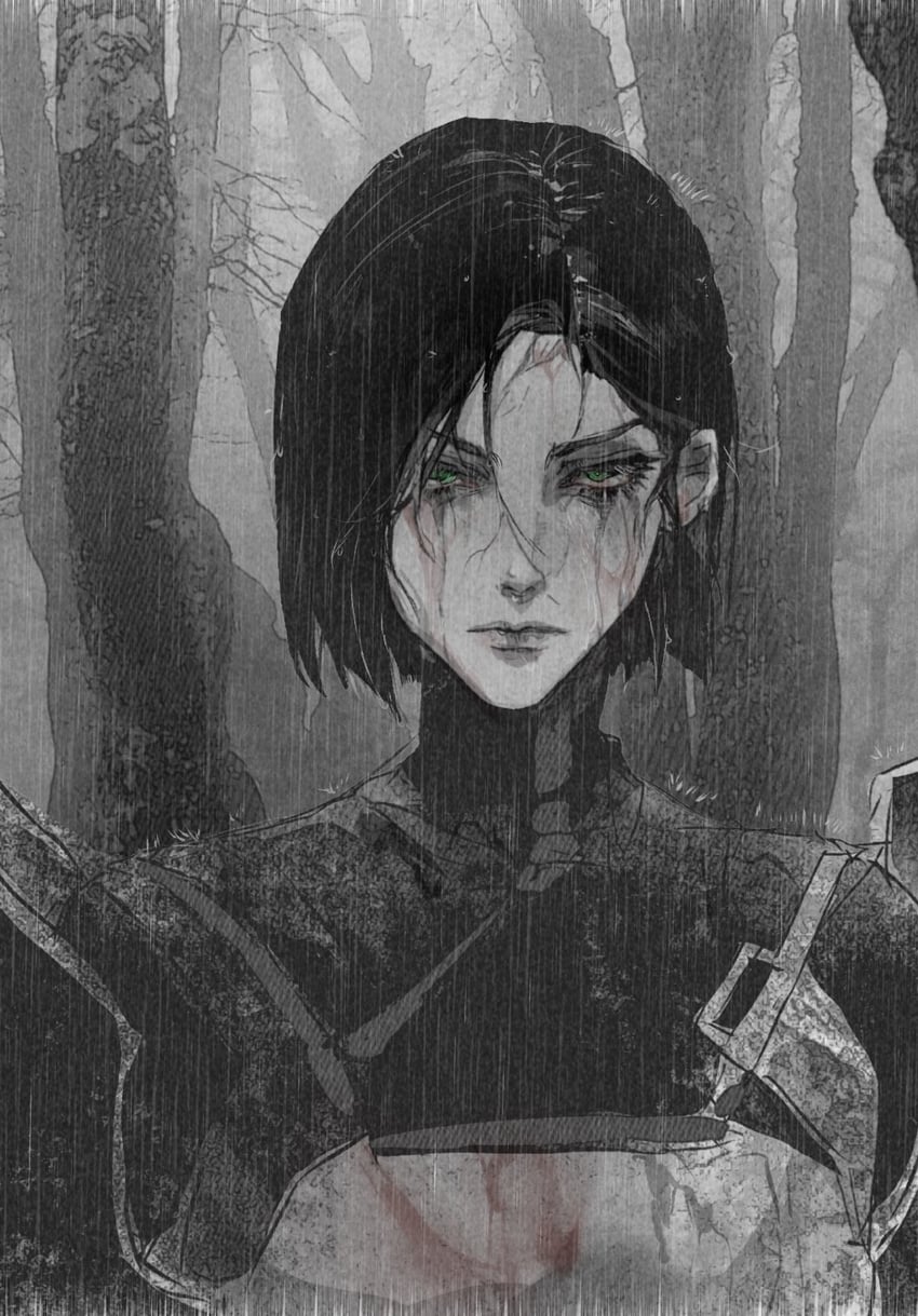 无畏契约、蝰蛇 (无畏契约) 1名女孩 血 衣服上的血迹 脸上带血 无表情