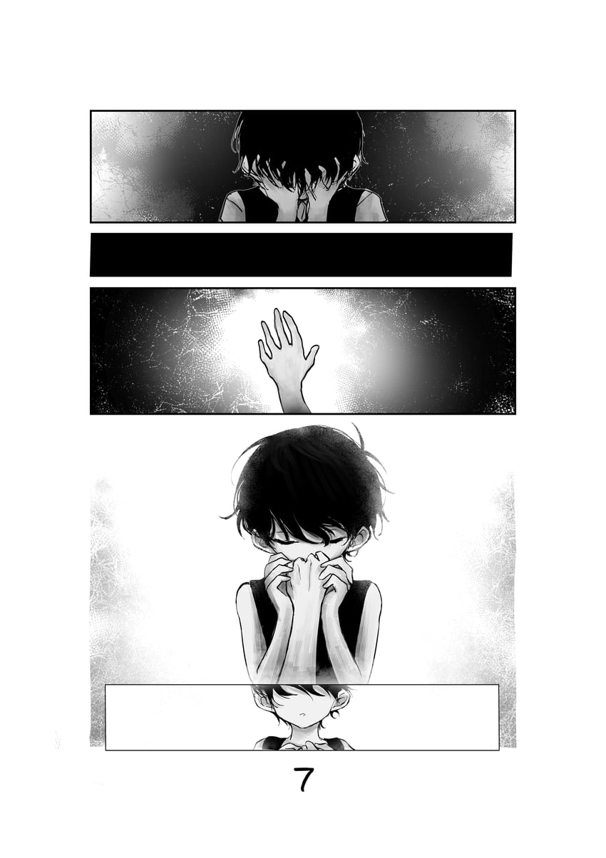 OMORI、Omori (OMORI)、Sunny (OMORI) 2个男孩 呆毛 闭眼 有领衬衫 漫画