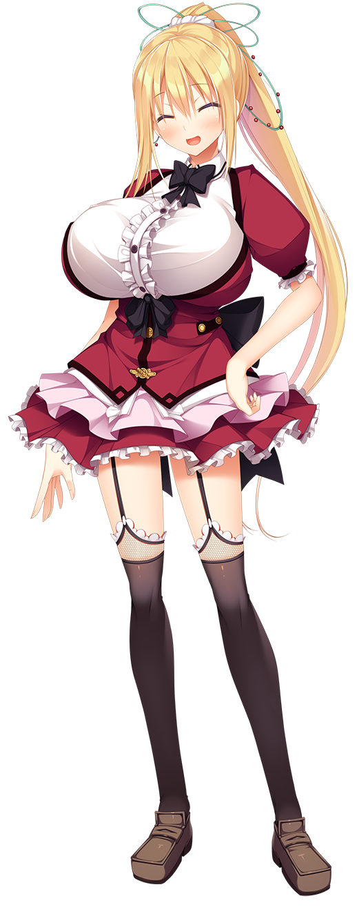 女主角是朋友吗？是恋人吗？还是床伴吗？第二部、sera (heroine wa tomodachi desu ka? koibito desu ka? soretomo tomefure desu ka? second) 1名女孩 :D 金发 脸红 乳房