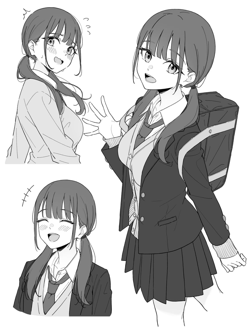 原创 1名女孩 包 脸红 乳房 害羞