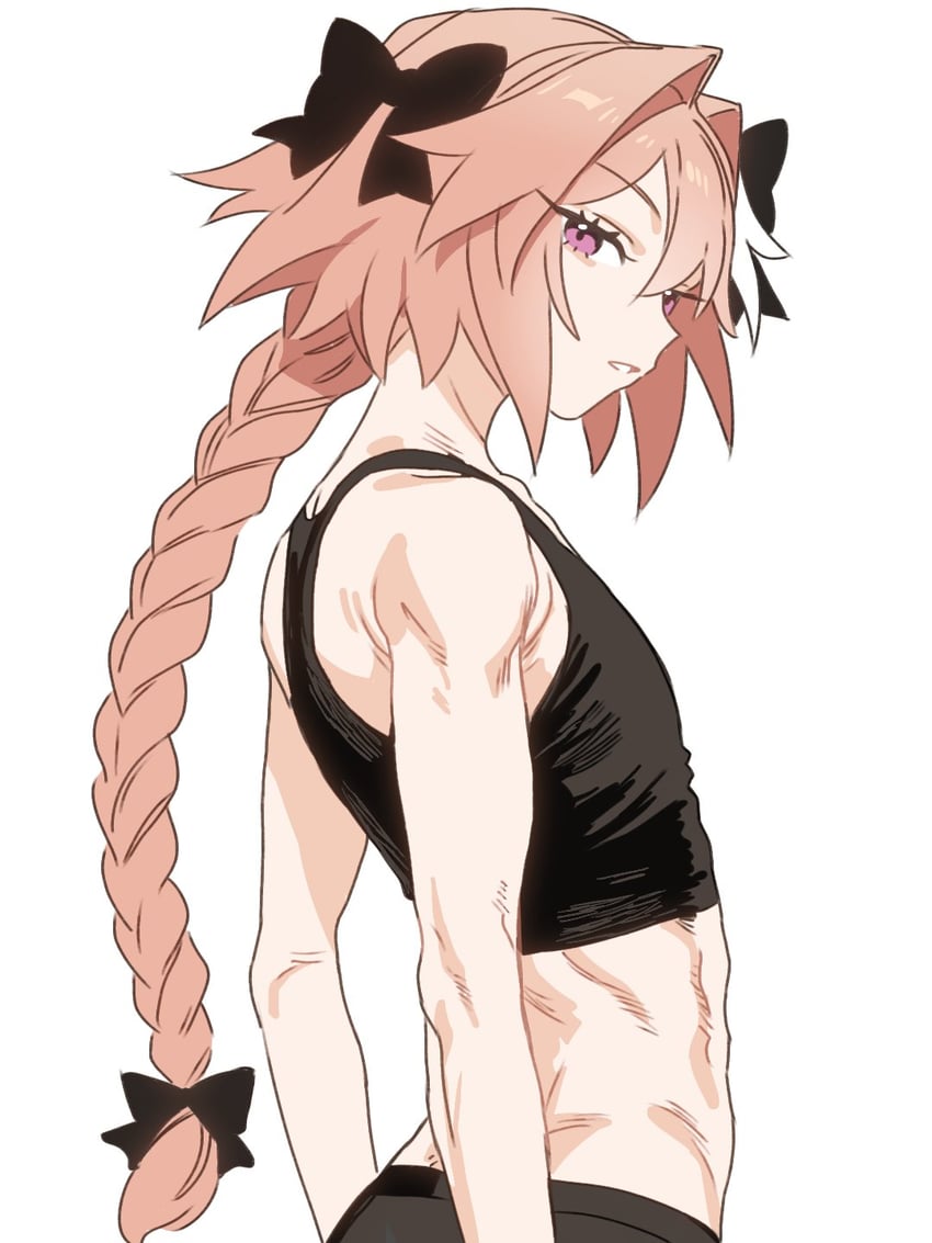 Fate/Grand Order、Fate系列、阿斯托尔福 (Fate) 1名男孩 替换服装 裸臂 露肩 黑色蝴蝶结