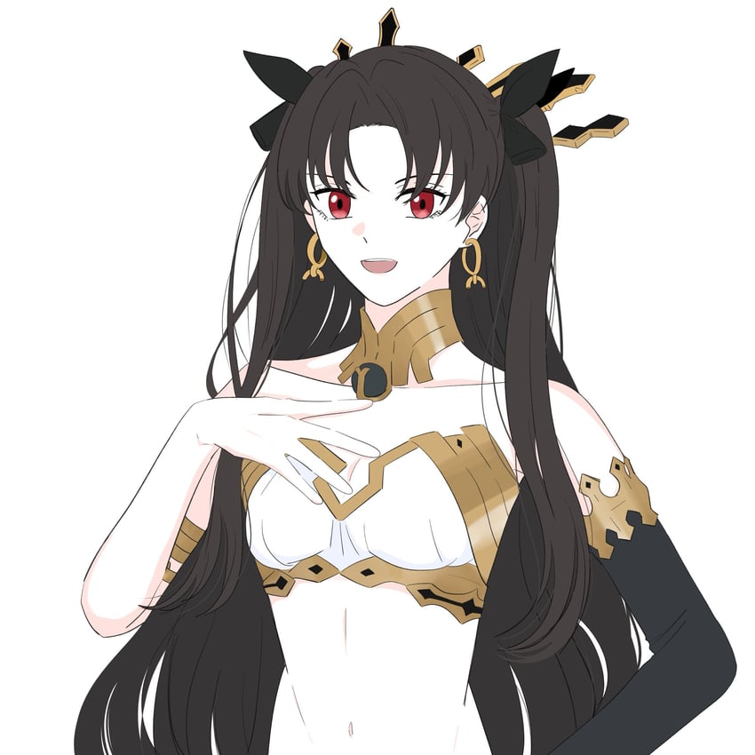 Fate/Grand Order、Fate系列、伊什塔尔 (Fate) 1名女孩 护臂 臂环 不对称袖子 比基尼