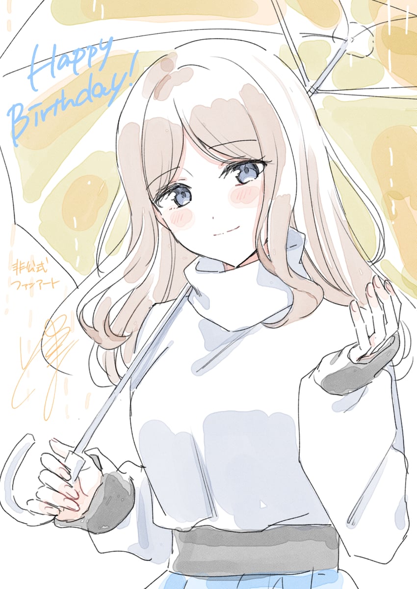BanG Dream!、Bang Dream! It's MyGO!!!!!、长崎素世 1名女孩 蓝眼 脸红 棕发 闭嘴
