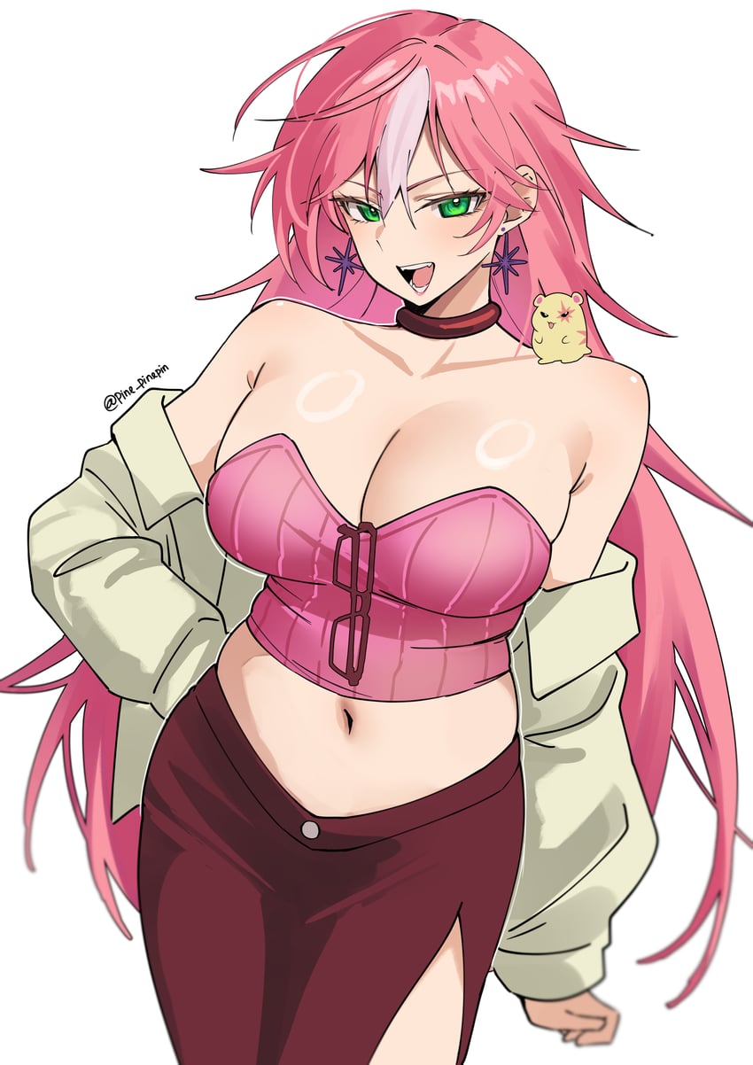 婚约毒药、arashiyama kimie 1名女孩 肩上的动物 乳房 紧身胸衣 乳沟