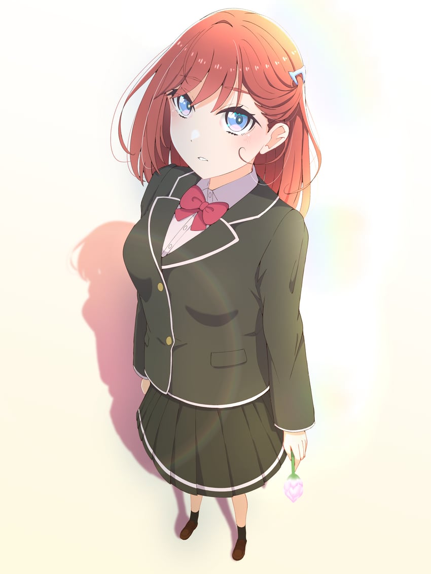 Love Live!、Love Live! 莲之空女学院学园偶像部、Love Live! 莲之空女学院学园偶像俱乐部 繁花庭院派对 1名女孩 黑色夹克 黑色裙子 黑袜 西装外套