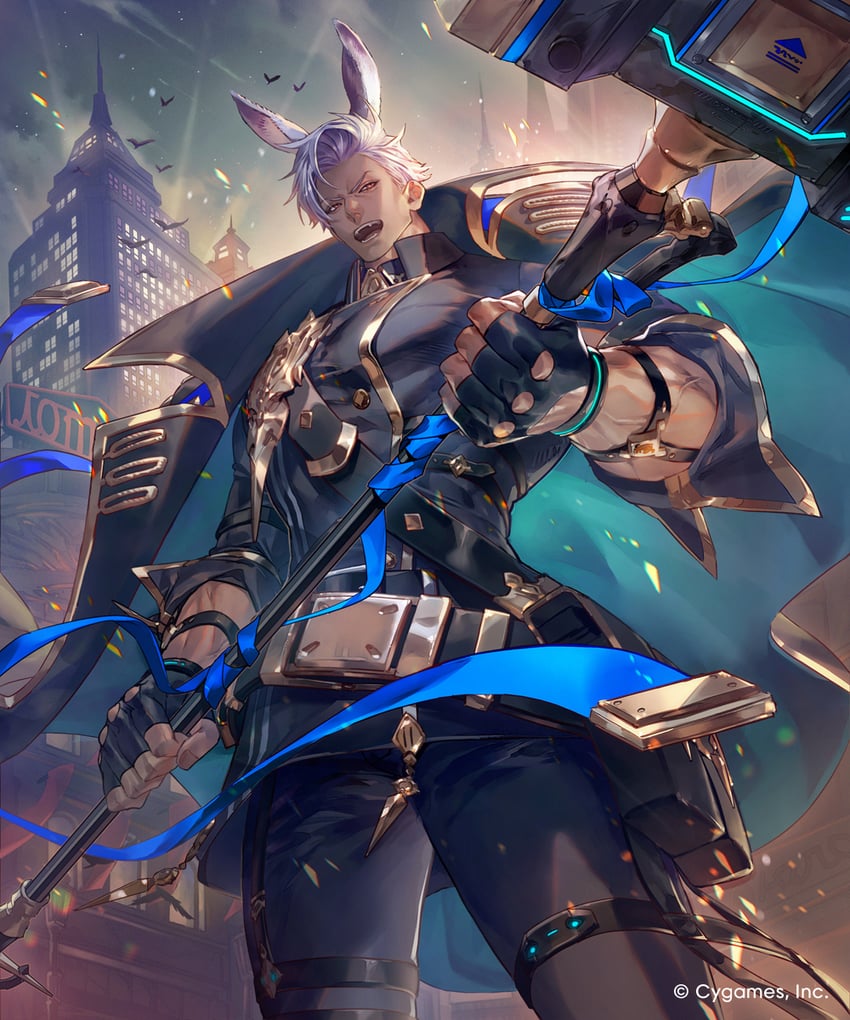影之诗、影之诗：超越世界、cesar (shadowverse: worlds beyond) 1名男孩 兽耳 包 腰带 腰带扣