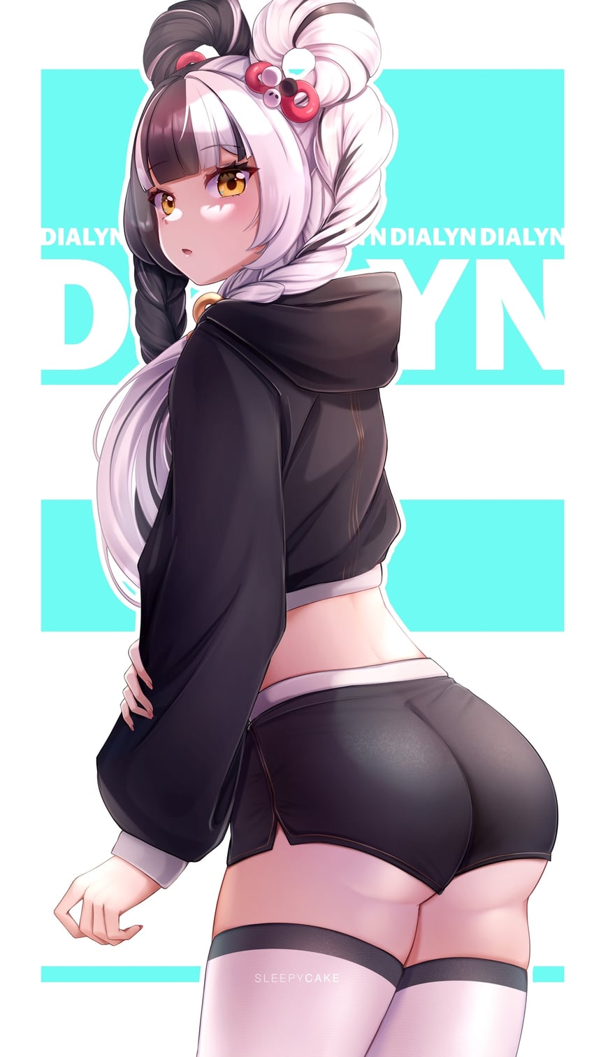 绝区零、黛琳 (绝区零) 1名女孩 替换服装 作者名 屁股 黑发