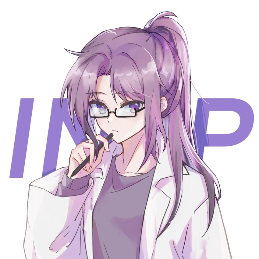 16型人格、逻辑学家 (INTP) 1名女孩 乳房 闭嘴 外套 无表情