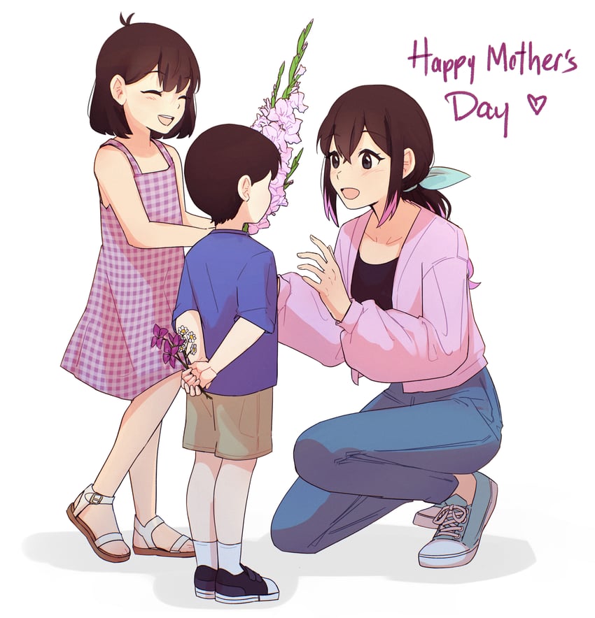 OMORI、阿比 (OMORI)、Aubrey (OMORI) 1名男孩 2名女孩 :D 微笑 年龄增长