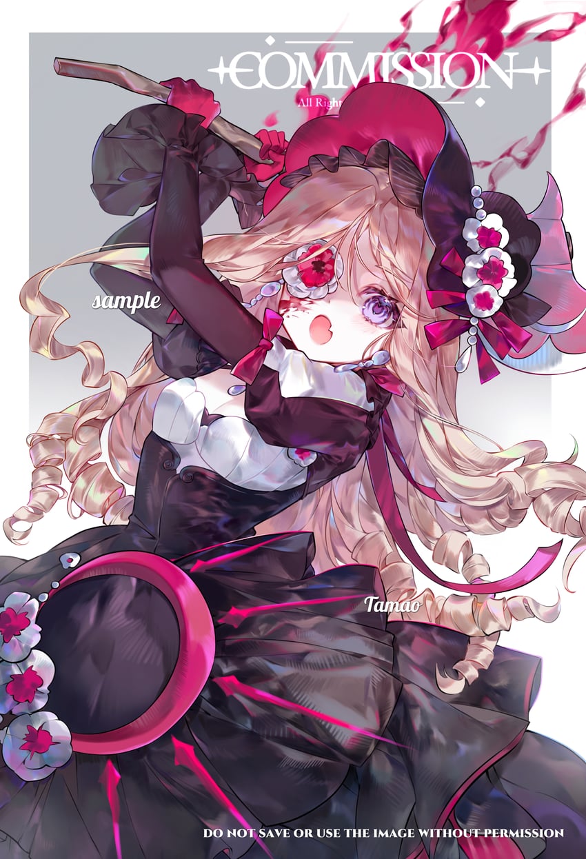 原创 1名女孩 惊讶 举起双手 作者名 斧头