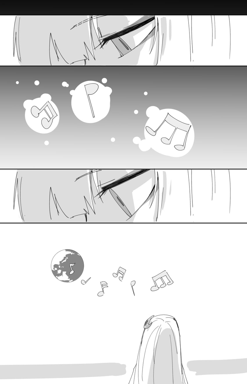 超辉夜姬!、辉夜 (超辉夜姬!) 1名女孩 连杠八分音符 连杠十六分音符 正典事件 漫画
