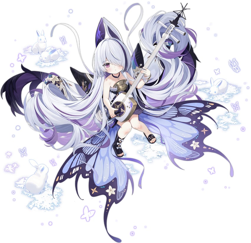 碧蓝航线、unzen-chan (azur lane) 1名女孩 幼化 黑色项圈 项圈 闭眼