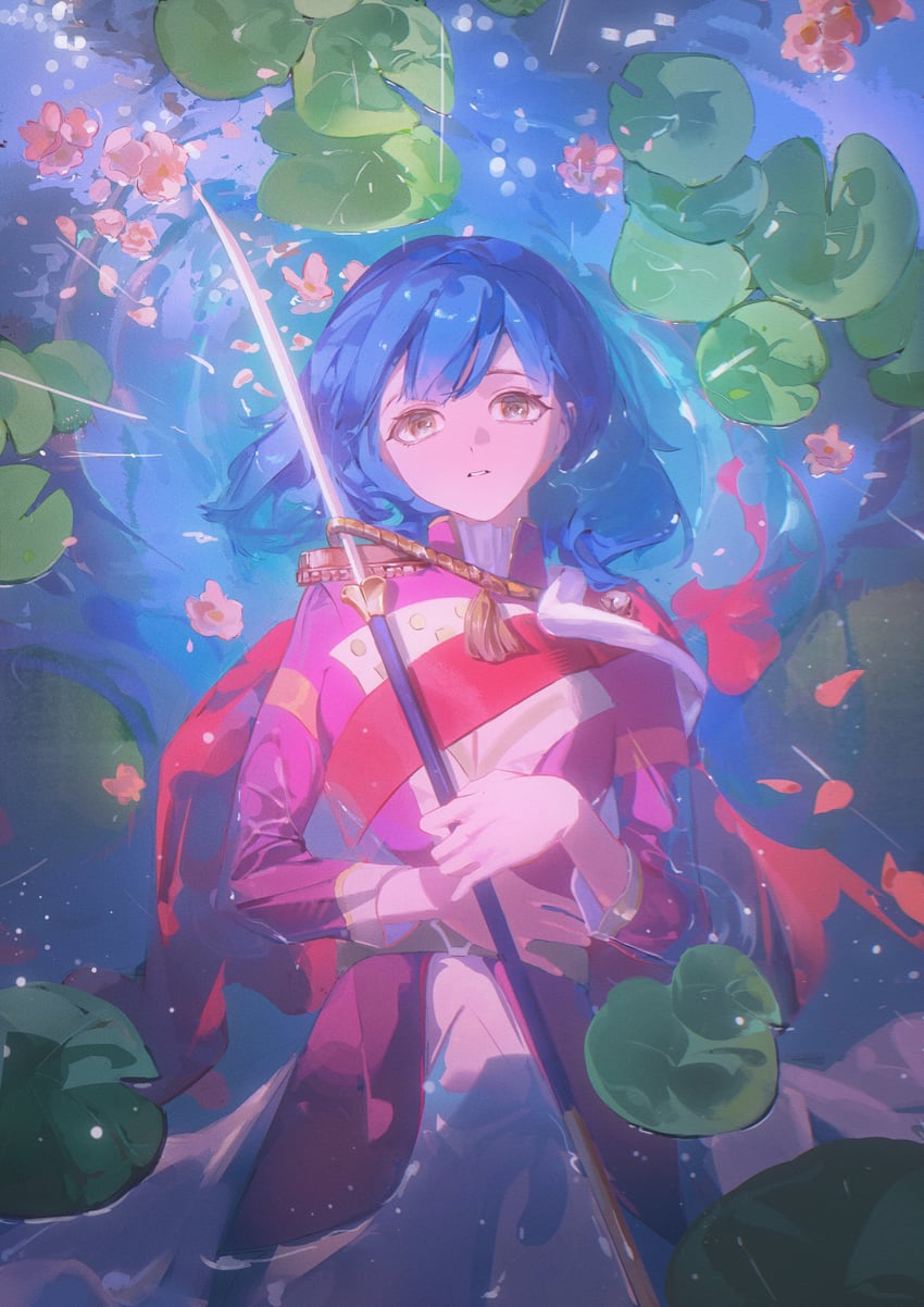 少女☆歌剧 Revue Starlight、花柳香子 1名女孩 饰绪 徽章 腰带 鸟瞰图