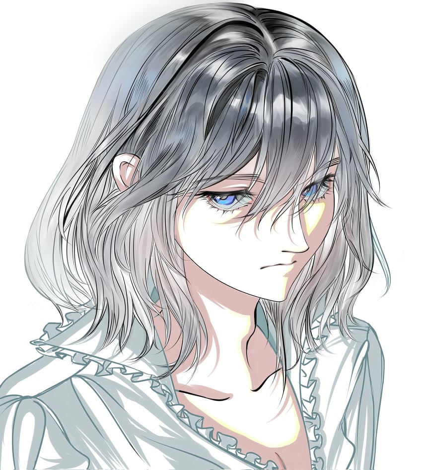 Fate/Grand Order、Fate系列、奥伯龙 (Fate) 1名男孩 黑发 蓝眼 闭嘴 锁骨