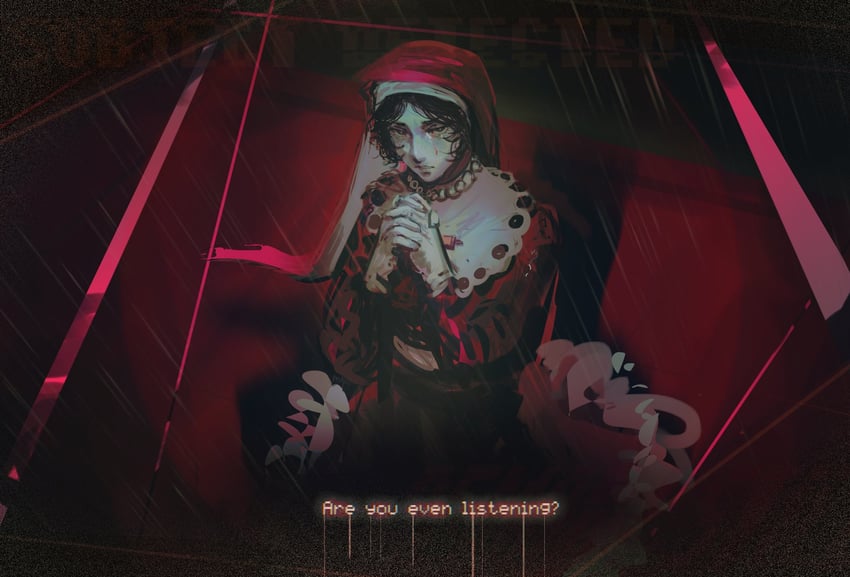 metamorphosis、aria (metamorphosis) 1名女孩 珠子项链 珠子 黑色连衣裙 黑瞳