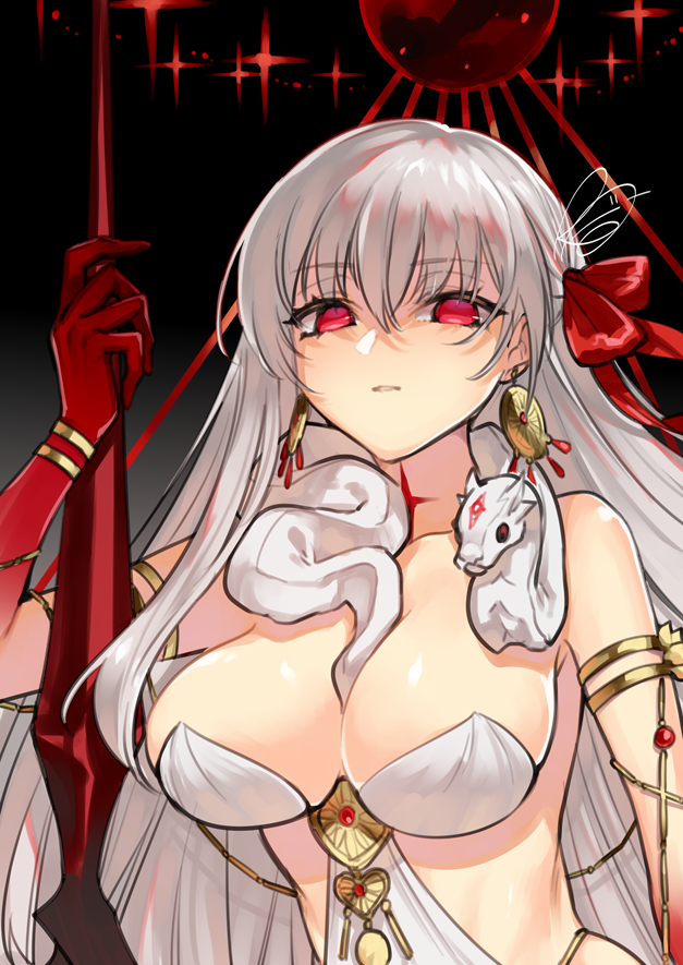 Fate/Grand Order、Fate系列、杜尔迦 (Fate) 1名女孩 臂环 亚洲印度服饰 腰链 身体纹路
