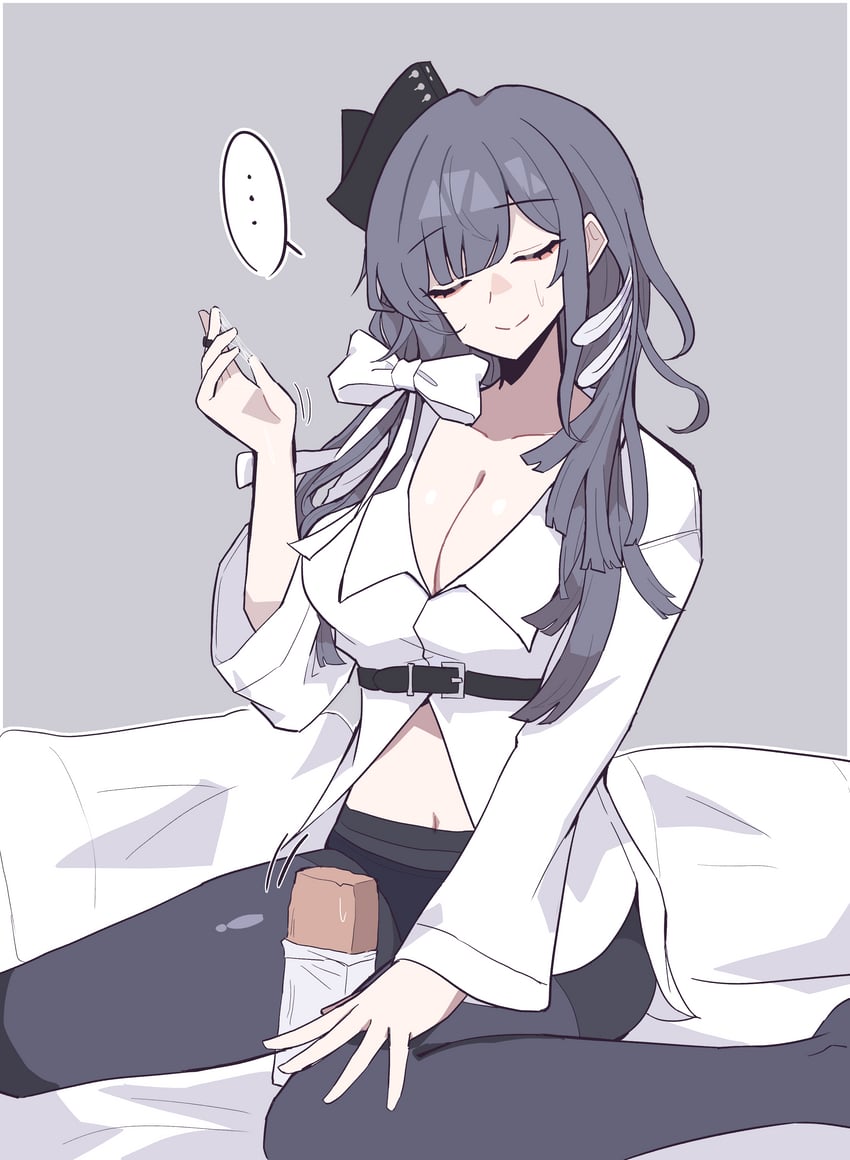 明日方舟、mejia selene (arknights) ... 1名女孩 腰带 腰带扣 黑色皮带