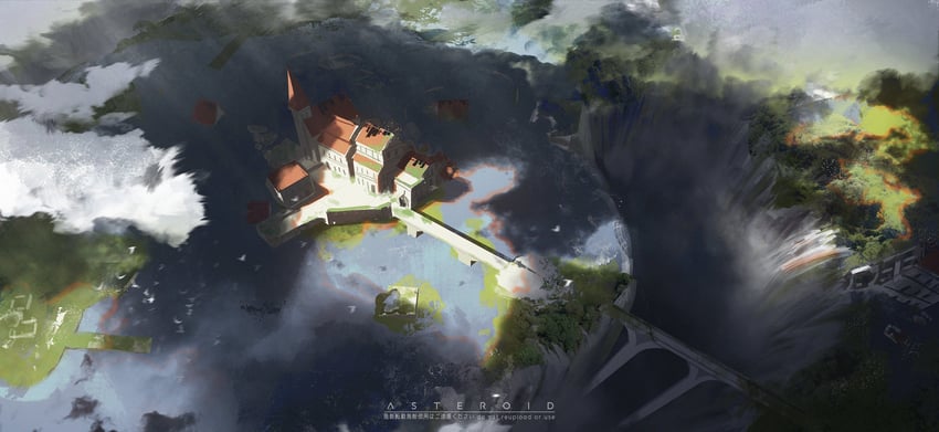 原创 作者名 鸟 桥 建筑物 灌木