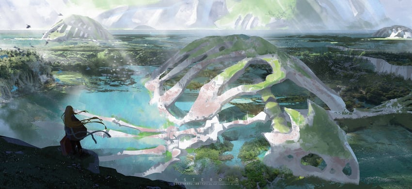 原创、艾莉丝 (Asteroid Ill) 1名女孩 作者名 鸟 金发 英文文本