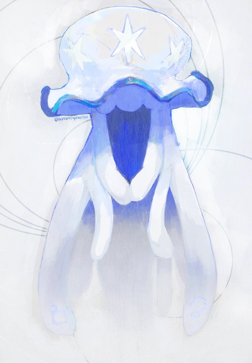 宝可梦、虚吾伊德 水母 有限配色 无人类 宝可梦 (生物) 以宝可梦为主