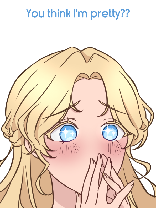 原创、RWBY、Alma Prisma (LopartByMarah) 1名女孩 金发 蓝眼 脸红 辫子