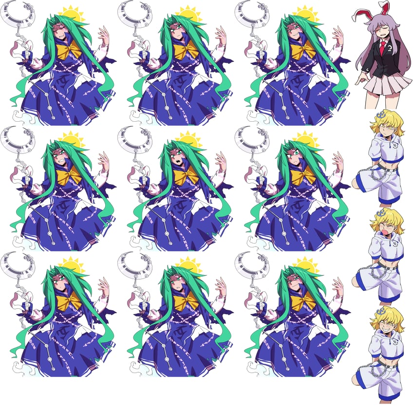 东方Project、东方Project (PC-98)、东方透镜星空·火星街 精灵图